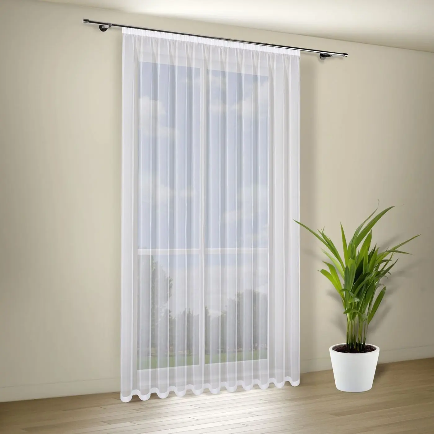 Gardine Unistore weiß 300 x 245 cm