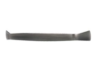 Schlichter, silberfarbener Griff aus Metall mit einer einfachen, geraden Form.