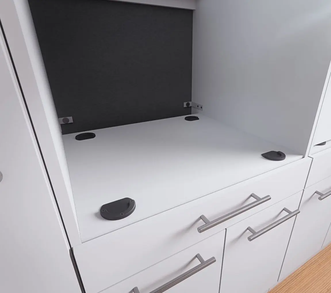 Waschmaschinenschrank Laundreezy weiß
