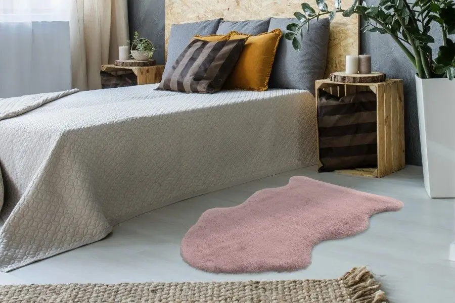 Teppich Cosy 60 x 90 cm powder pink