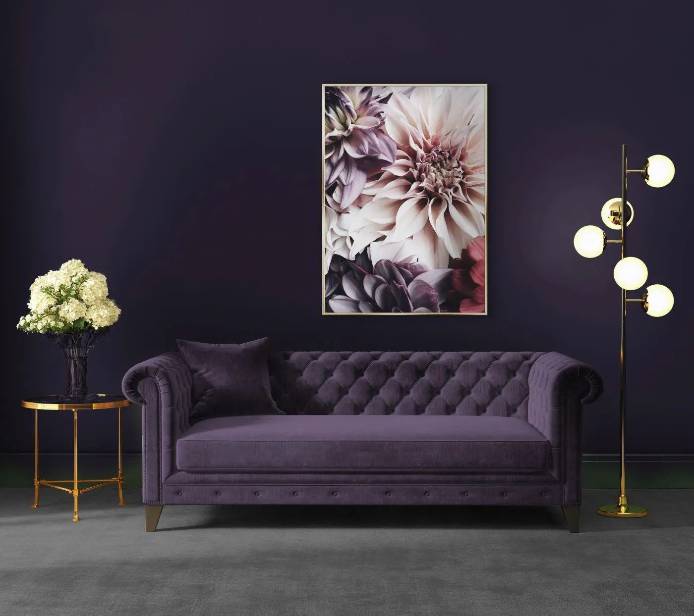Bild Flower ca. 50 x 70 cm